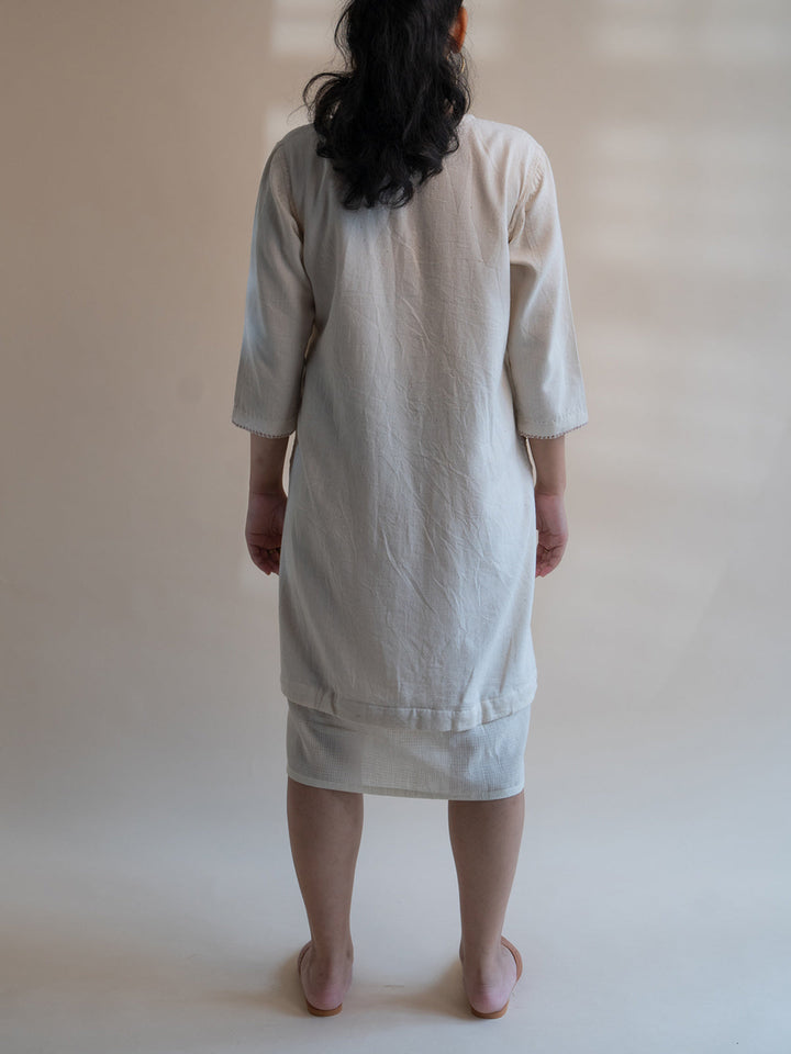 Dawning Long Shirt White Lafaani