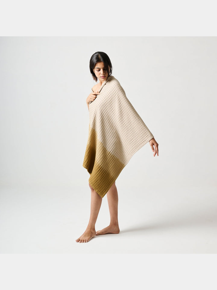 Dip Dye | Cotton Bamboo | Waffle | Bath Towel