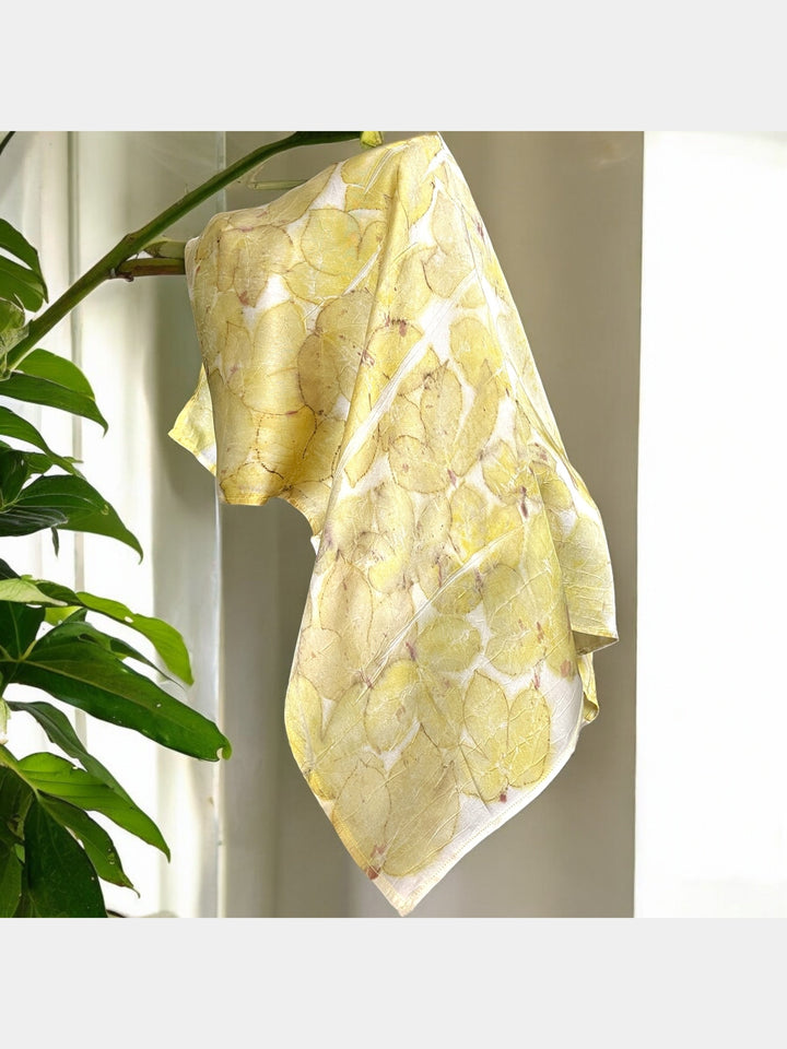 Eco-printed Bandana - Blooming Green Ecoshi