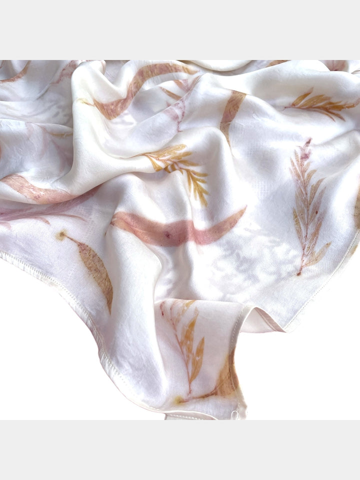 Leafy Grace Beige Bandana Ecoshi