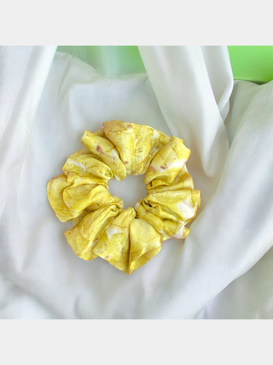 Eco-printed Scrunchies - Set of 4 Ecoshi