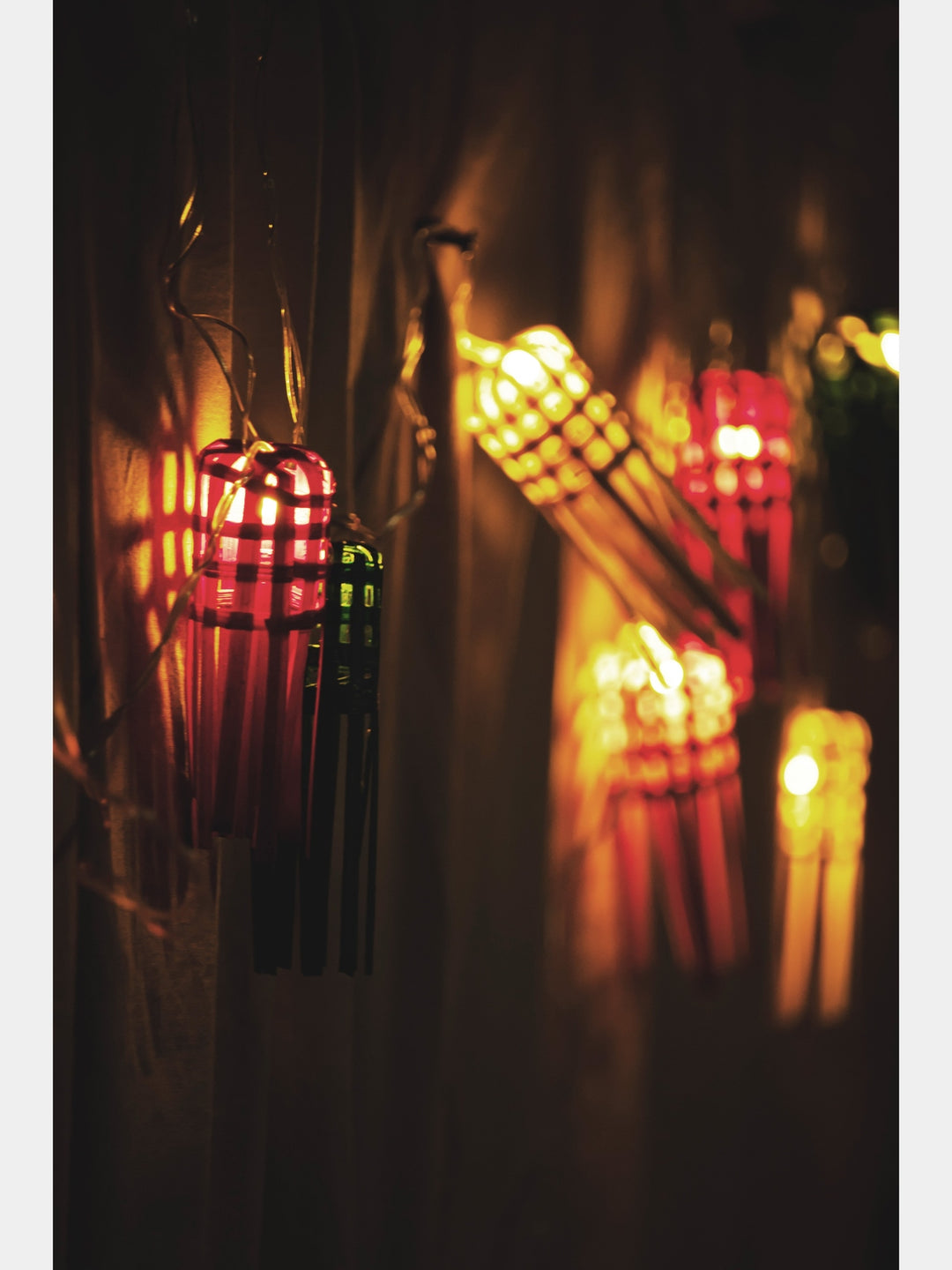 Multicolor Frill String Light