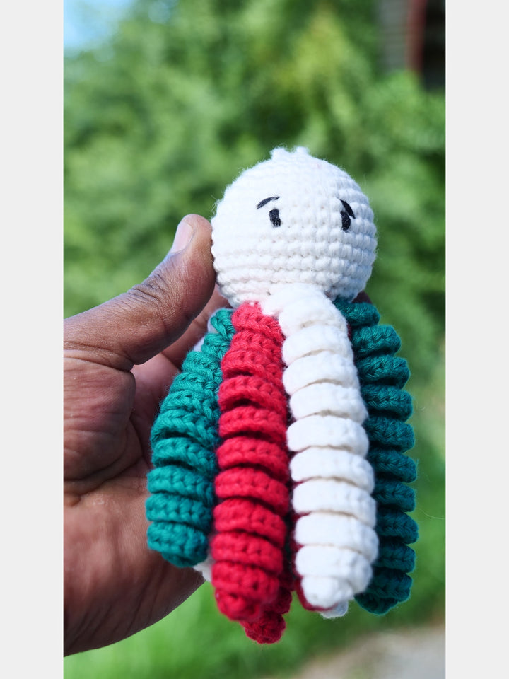 Octopus White Red And Green Set of 2