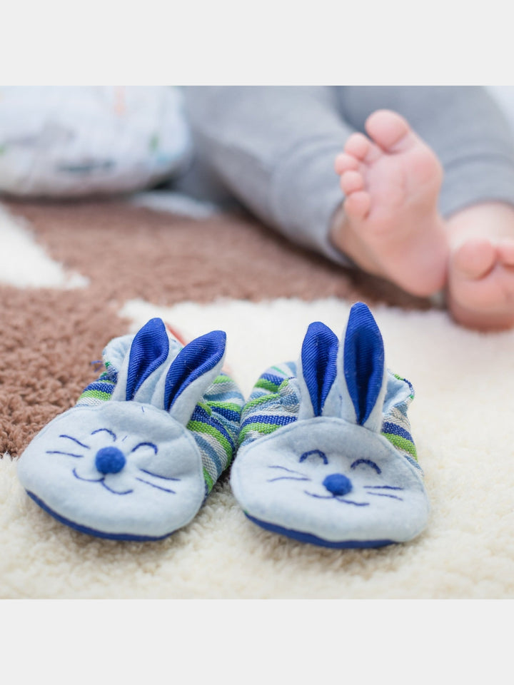 Bunny Baby Booties Upavim Crafts