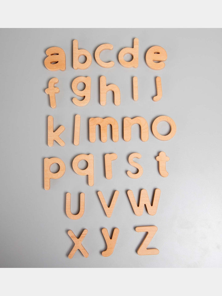 Birch Alphabet Letters - Lowercase