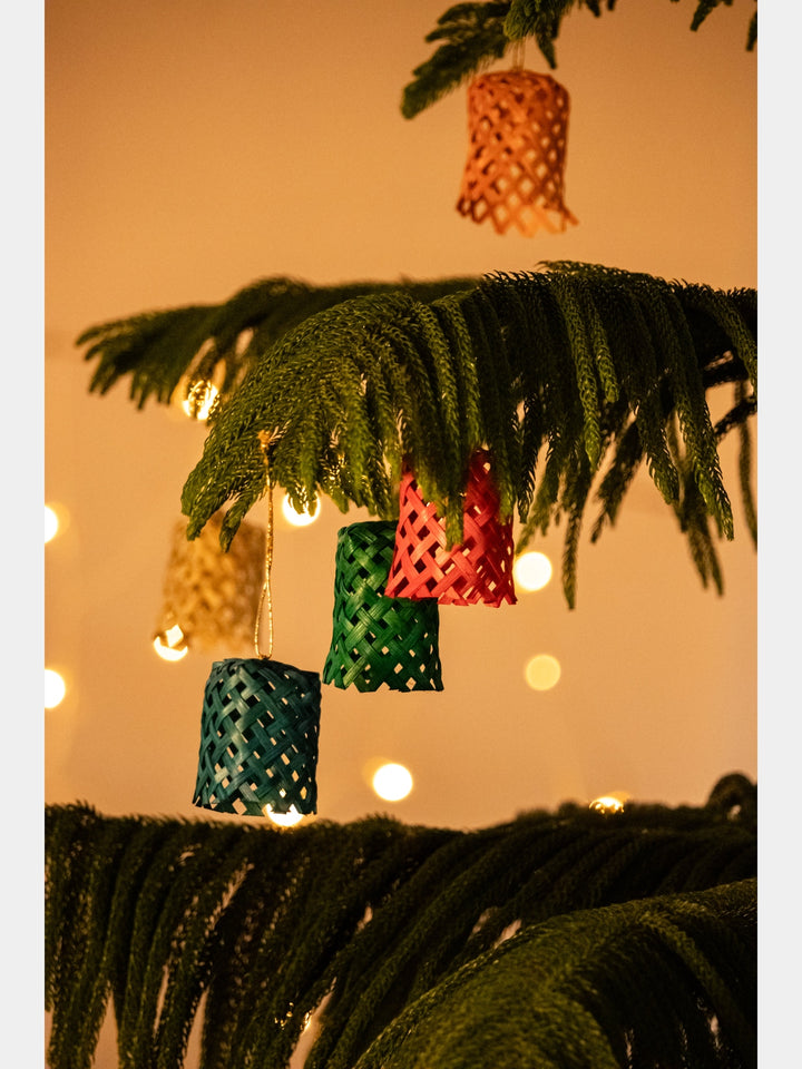 Christmas Tree set of 5 (5 Pcs) & Vine Hanging Set of 10 (1 Pc)