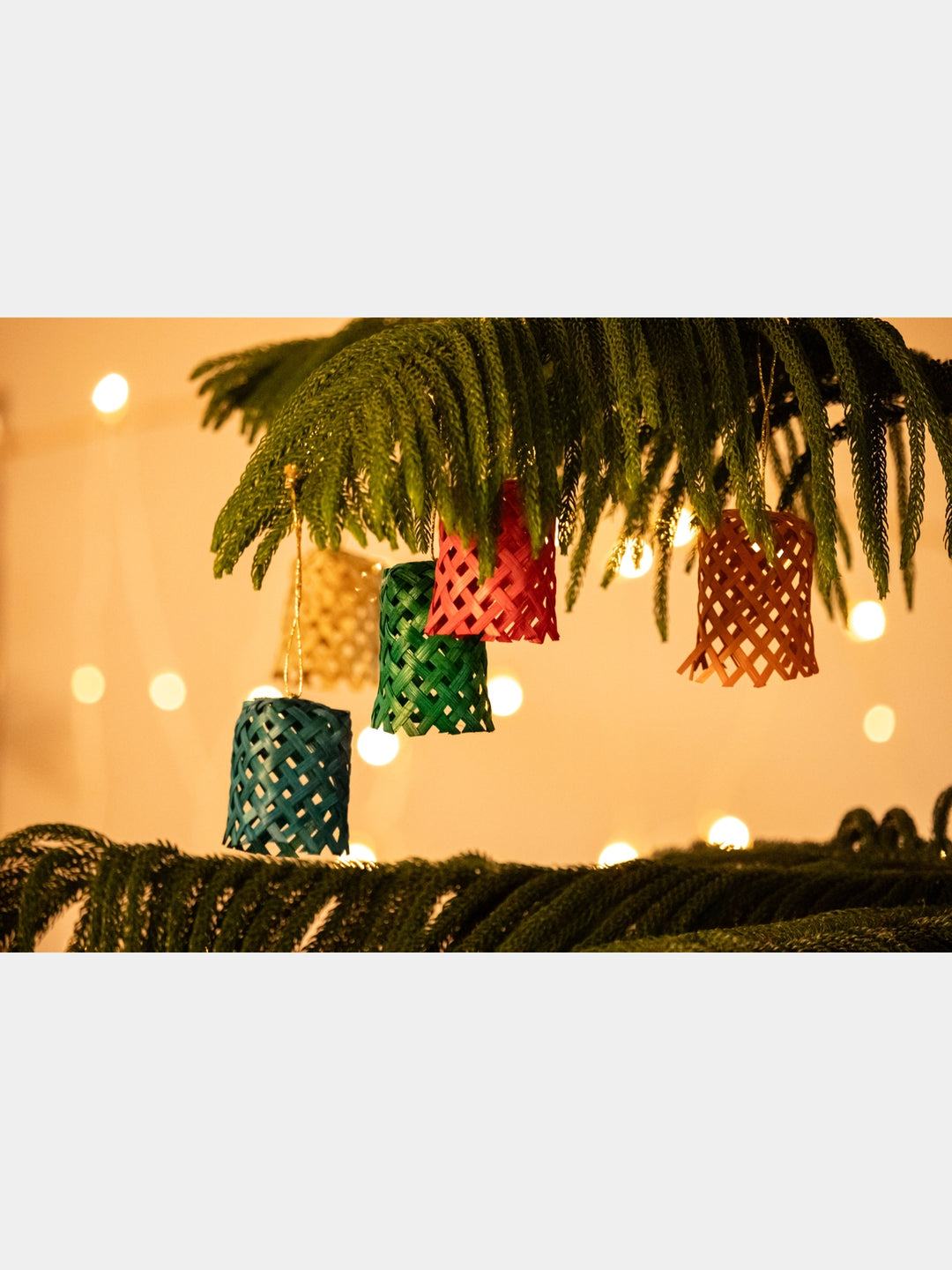 Christmas Tree set of 5 (5 Pcs) & Vine Hanging Set of 10 (1 Pc)