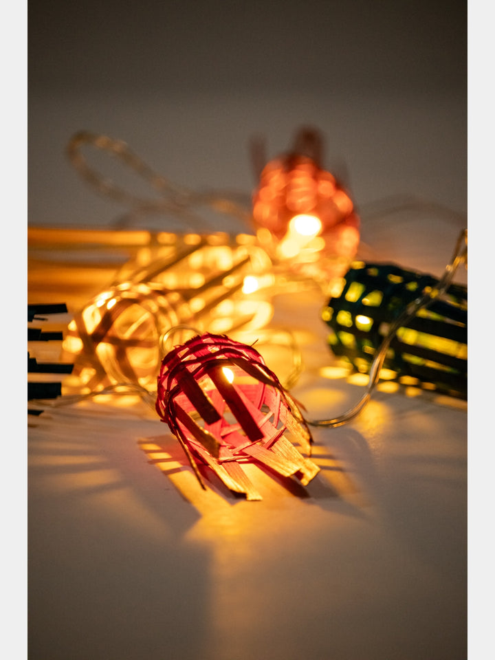 Multicolor Frill String Light