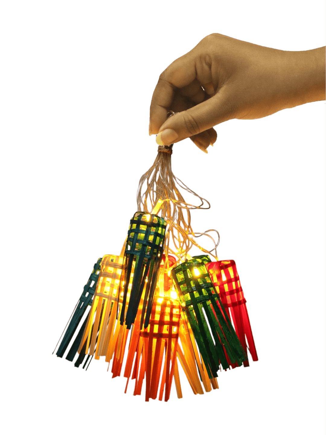 Multicolor Frill String Light