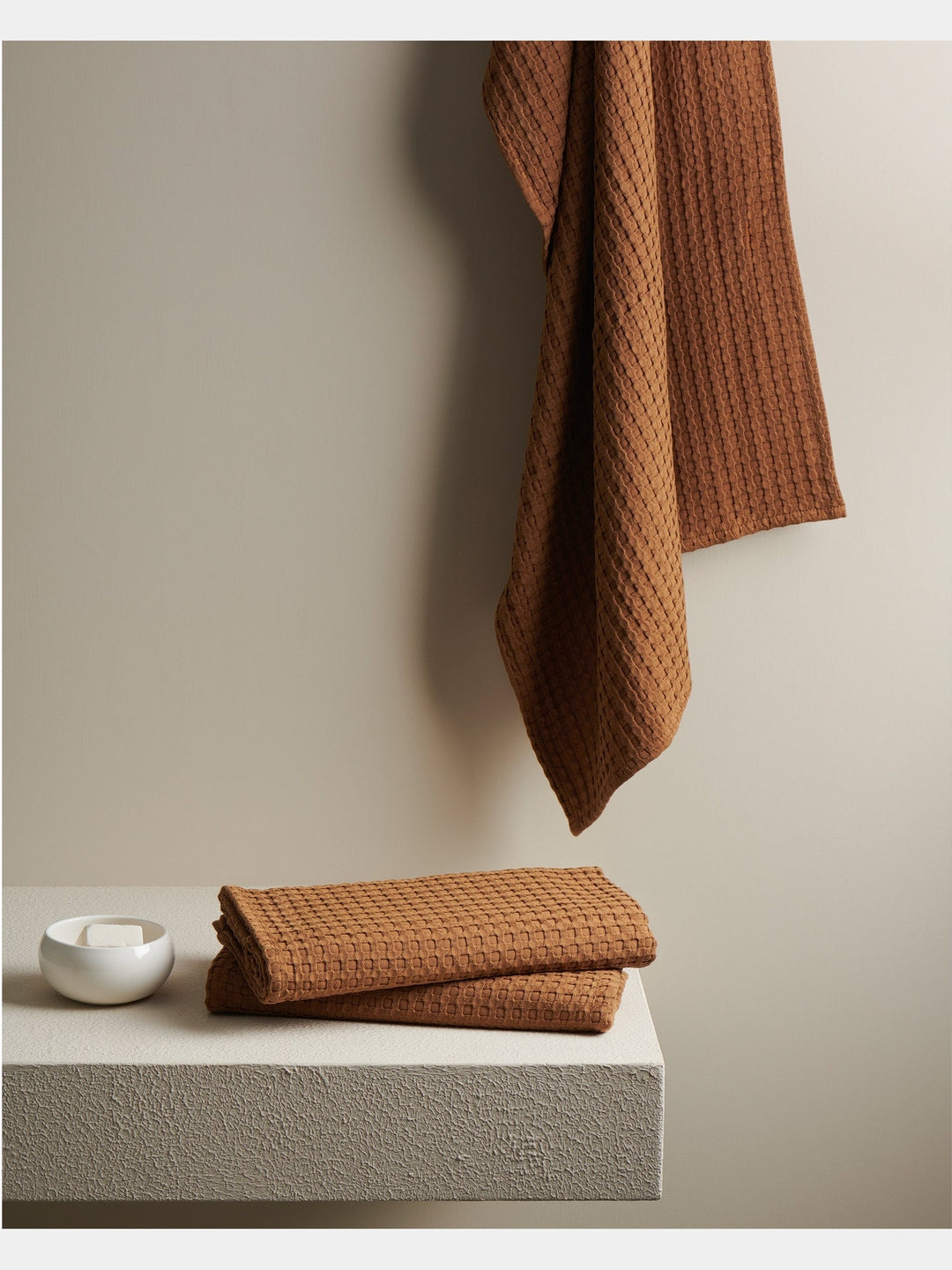 Beehive | Cotton Bamboo | Waffle | Bath Towel