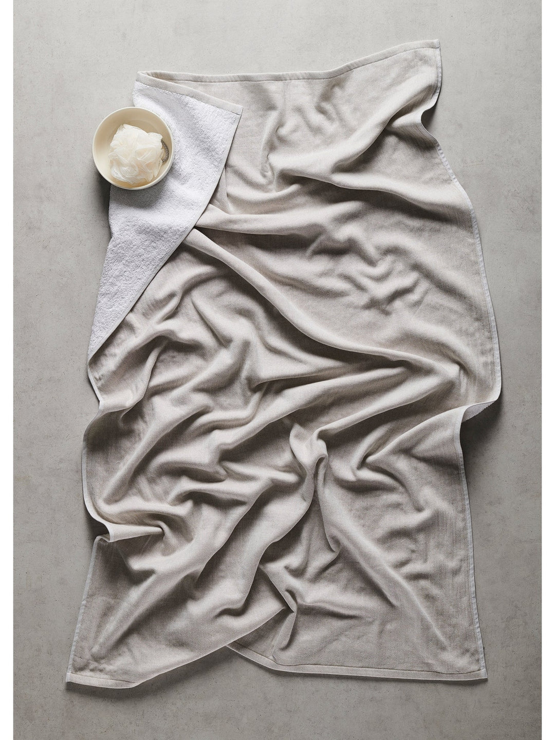 Earth Stucco| Cotton Bamboo | Hammam Terry | XL Bath Towel