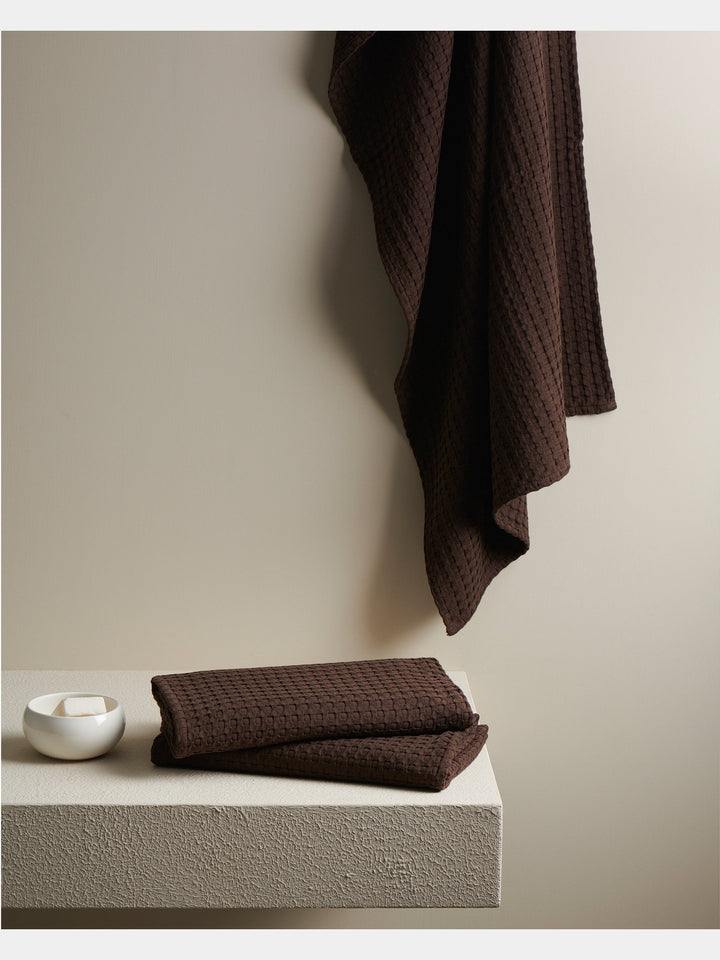 Beehive | Cotton Bamboo | Waffle | XL Bath Towel