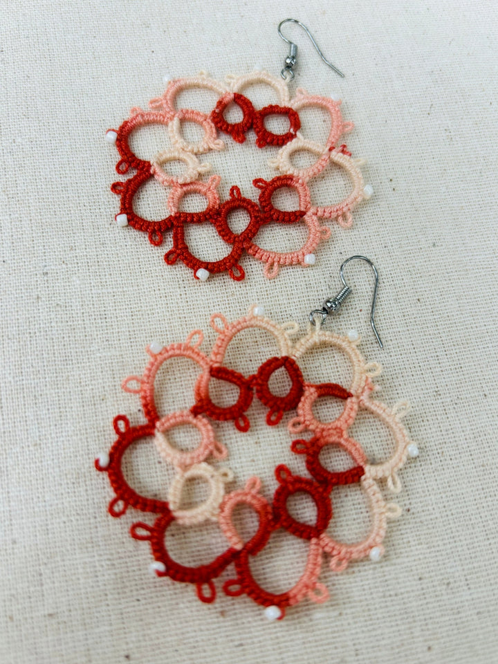 Rustic Charm Earrings Knots to Node