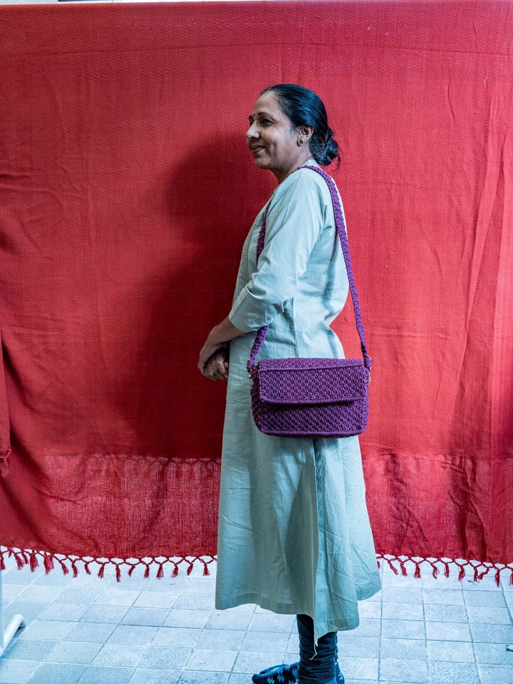 BagsA Boxy Affair Hand - Knotted PouchOne 'O' Eight KnotsFlourish Planet