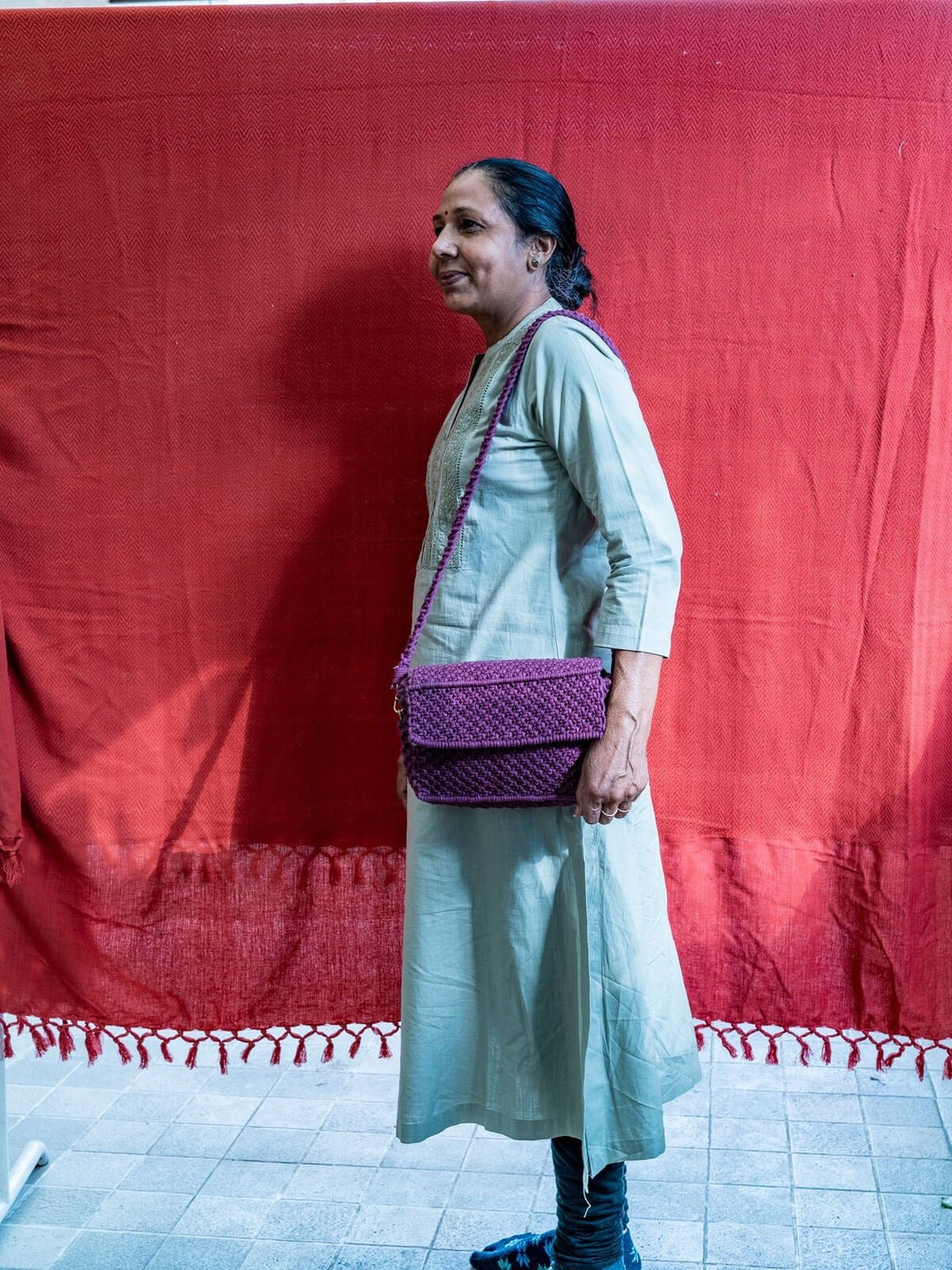 BagsA Boxy Affair Hand - Knotted PouchOne 'O' Eight KnotsFlourish Planet