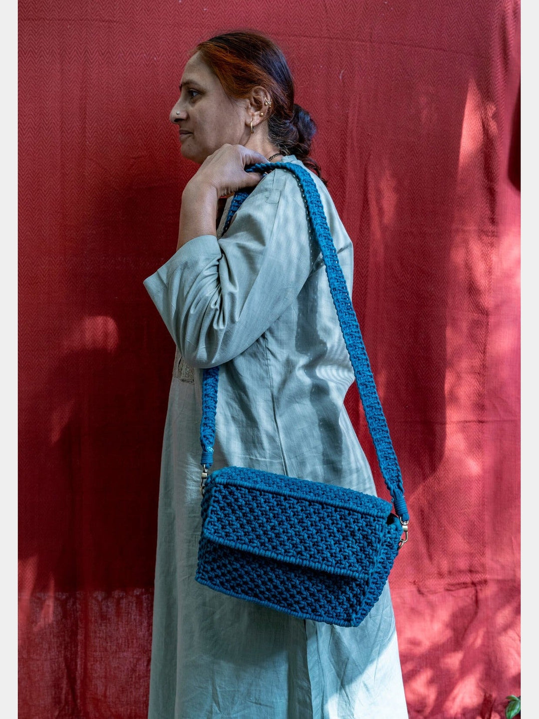 BagsA Boxy Affair Hand - Knotted PouchOne 'O' Eight KnotsFlourish Planet