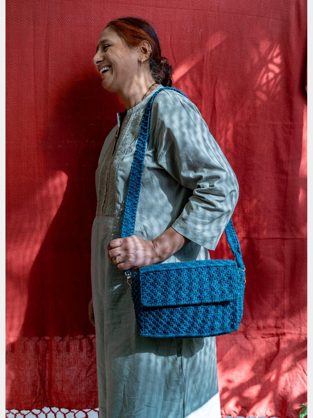 BagsA Boxy Affair Hand - Knotted PouchOne 'O' Eight KnotsFlourish Planet