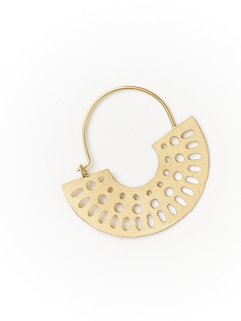 JewelryAbhaya Cutout Gold Hoop EarringsMatr Boomie