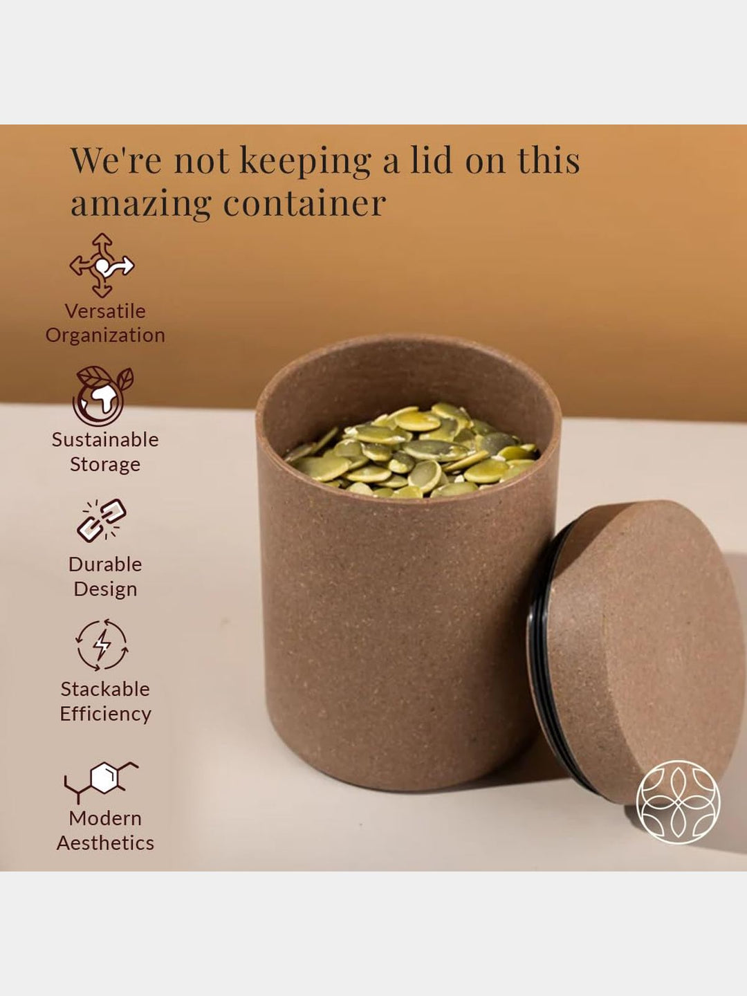 Table & DiningAirtight Storage Container For KitchenIrida NaturalsFlourish Planet