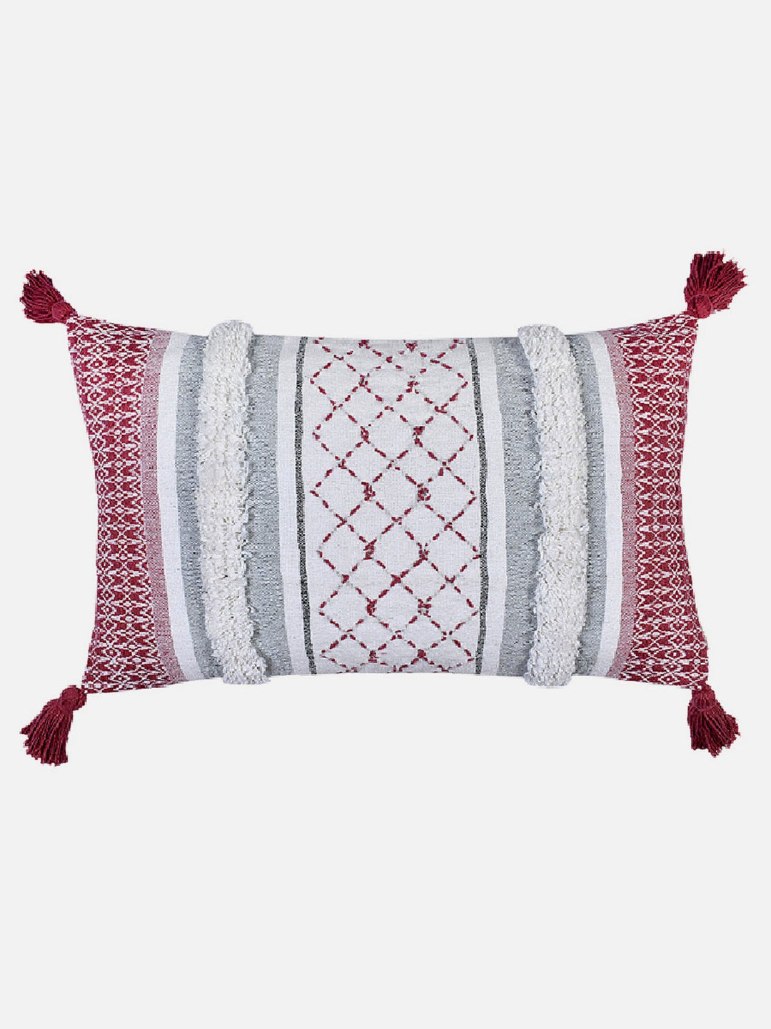 Bed and LivingAtrisuta Solids Cushion Cover Muted ScarletThe Greige Warp