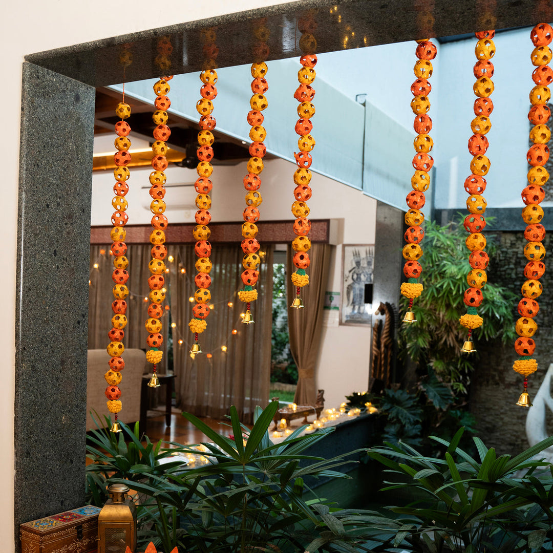 Home DecorBagh Handcrafted Bamboo Door / Wall Hanging - set of 2GreenkraftFlourish Planet