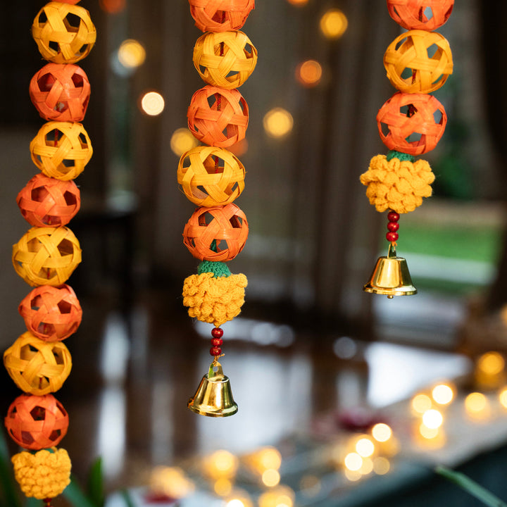 Home DecorBagh Handcrafted Bamboo Door / Wall Hanging - set of 2GreenkraftFlourish Planet