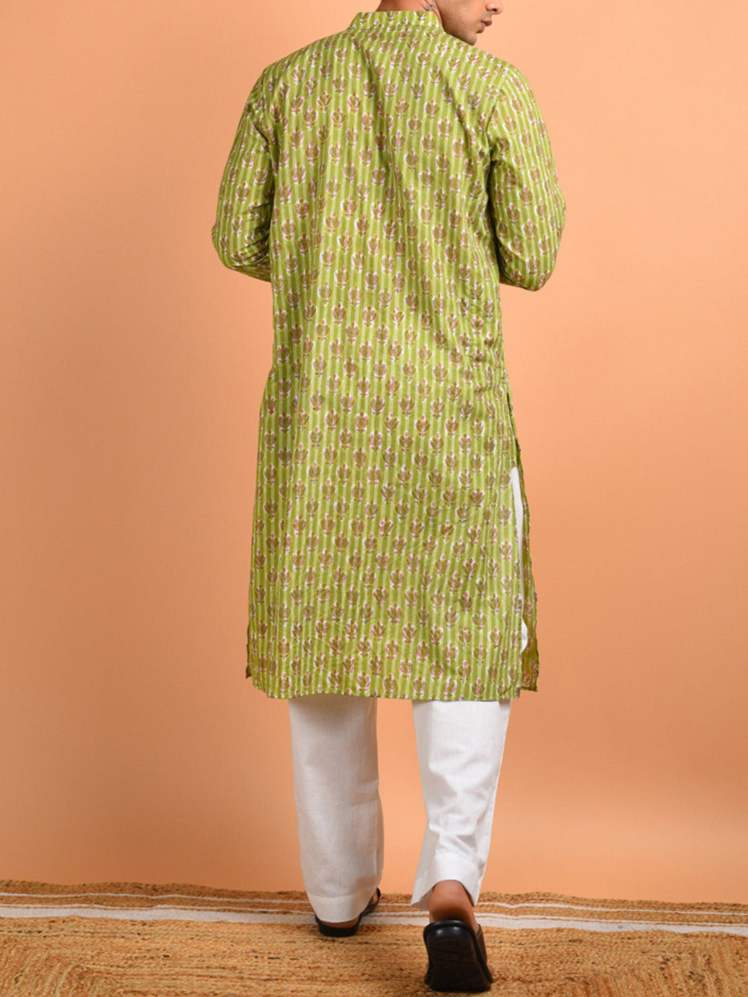 Shirts & T - shirtsBagh Men's Kurta GreenKalp