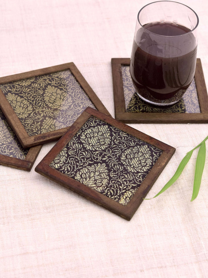 Table and DiningBard Coaster Set of 4Home Yarn