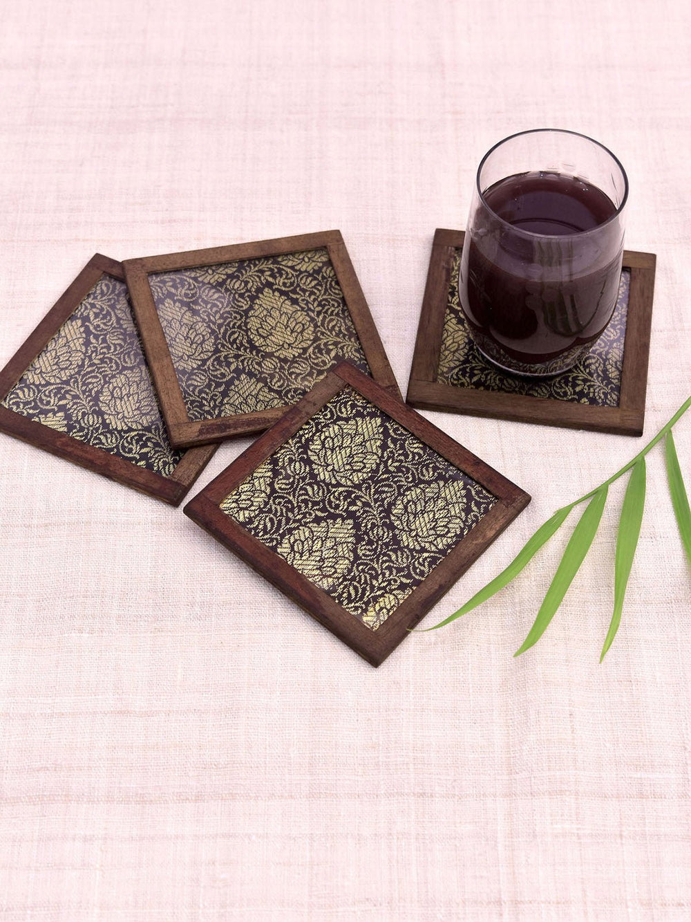 Table and DiningBard Coaster Set of 4Home Yarn