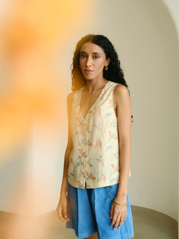 TopsBirdy Silk VestSomething SustainableFlourish Planet