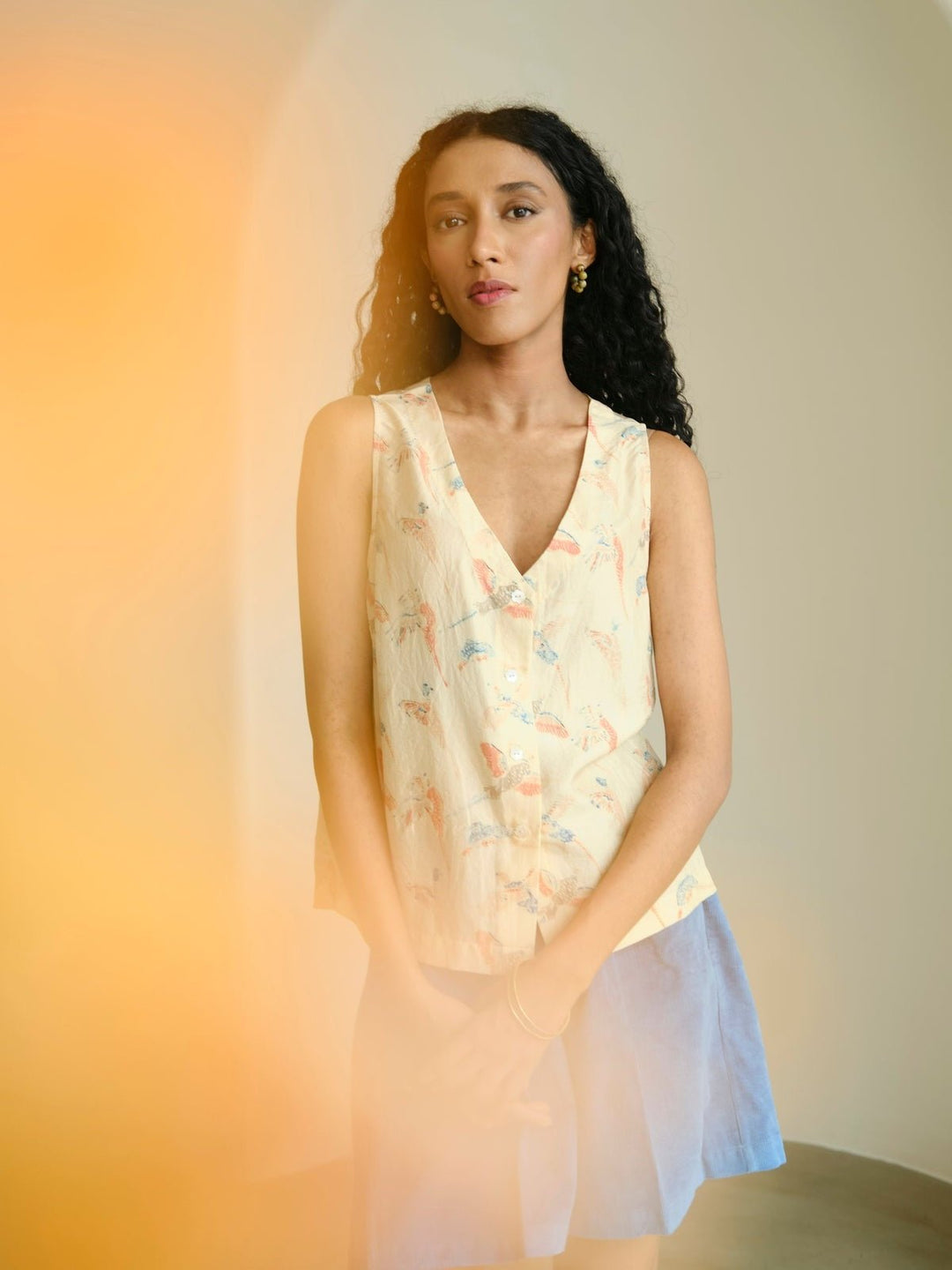 TopsBirdy Silk VestSomething SustainableFlourish Planet