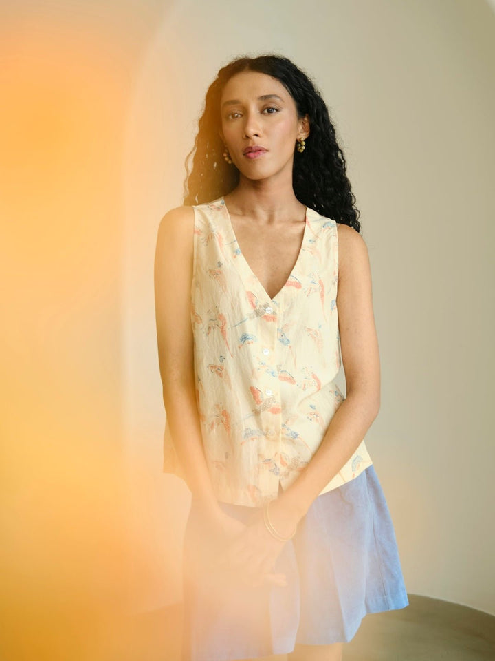 TopsBirdy Silk VestSomething SustainableFlourish Planet