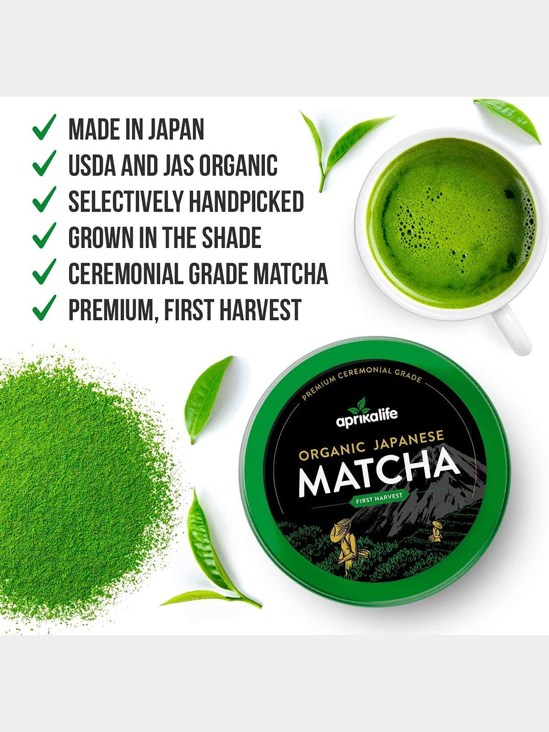 FoodBlack Matcha Tea Gift SetAprika Life