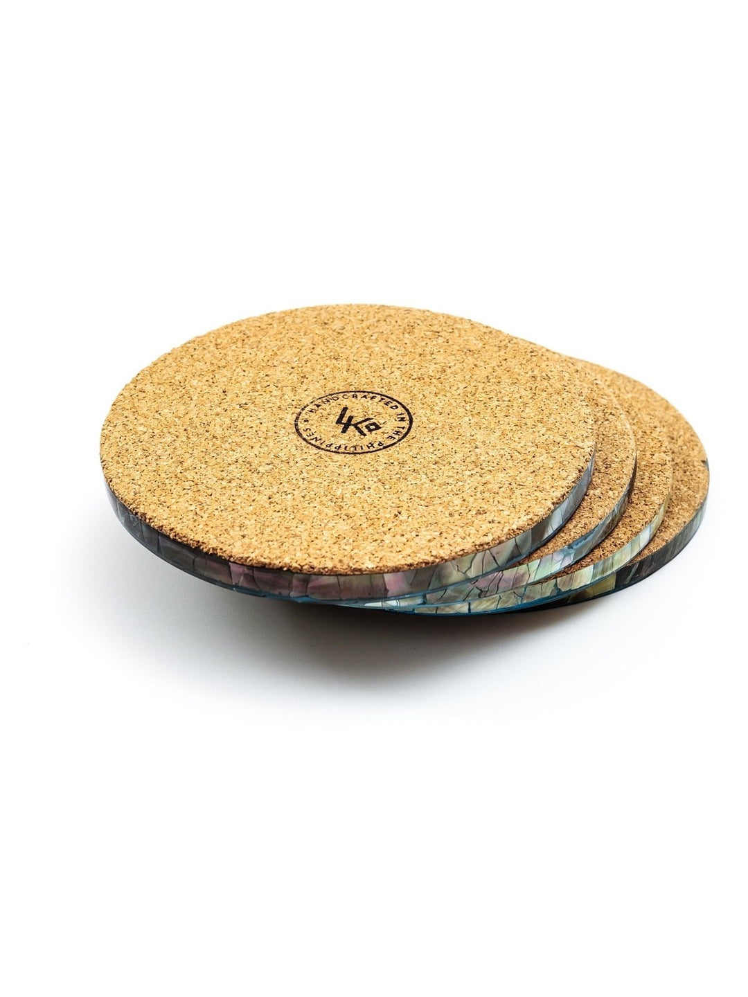 Table and DiningBlack Mother of Pearl Coasters | LIKHÂLIKHÂ