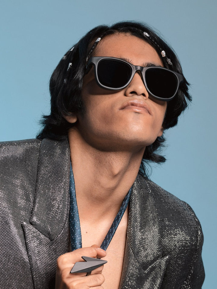 Personal AccessoriesBlack Wayfarers Black LensWithout®Flourish Planet