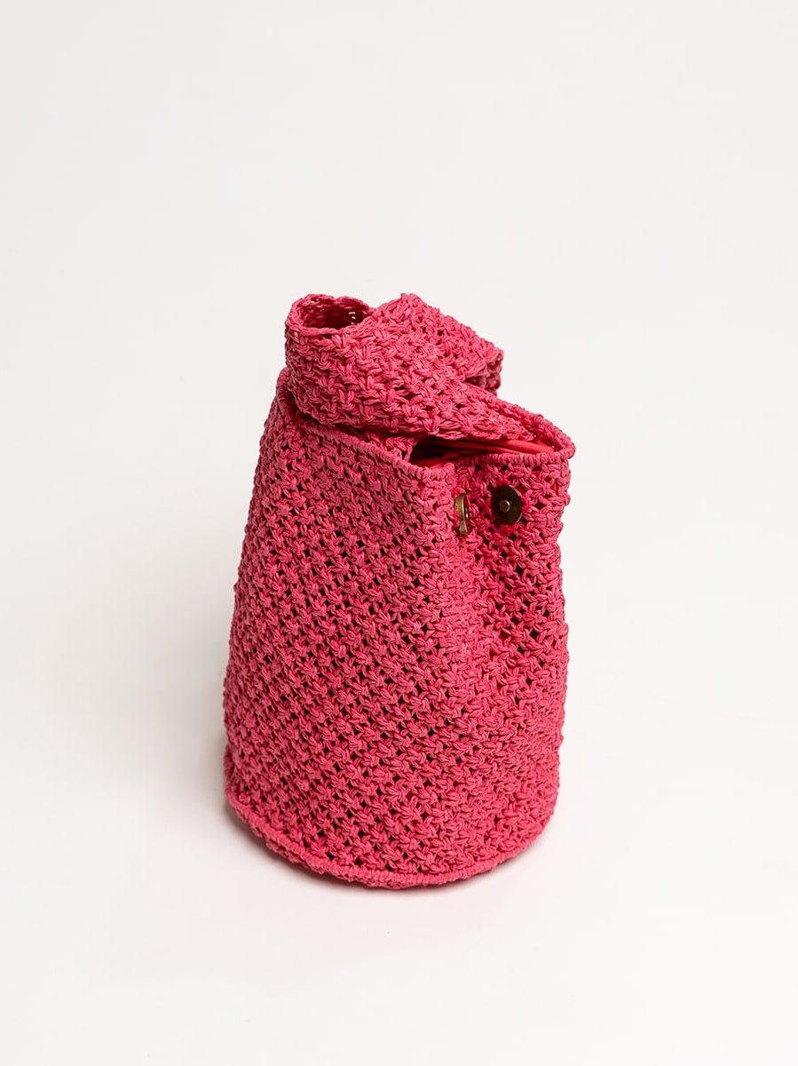 BagsBliss Raffia Bucket BagOne 'O' Eight KnotsFlourish Planet