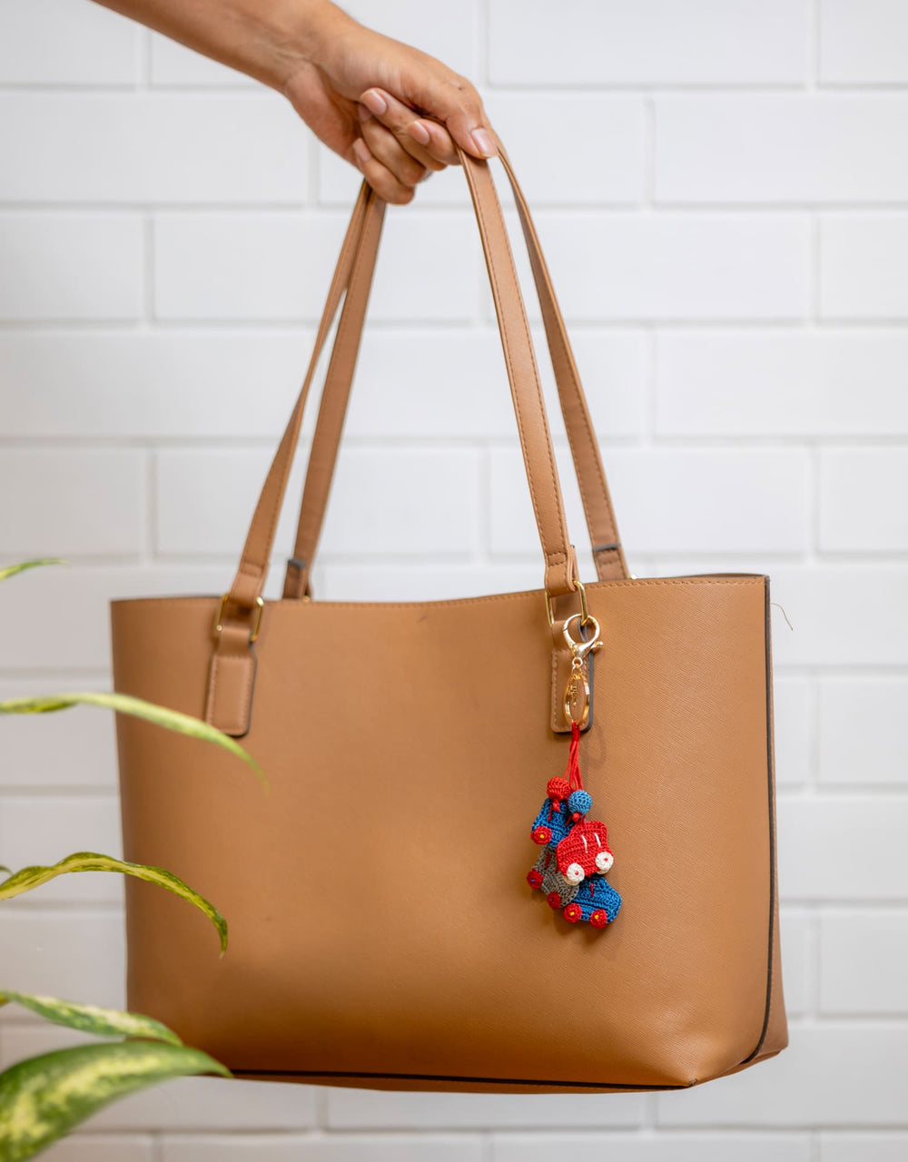 Personal AccessoriesBoho Bag Charm ~ Lal - Neeli MotorcarSamoolamFlourish Planet