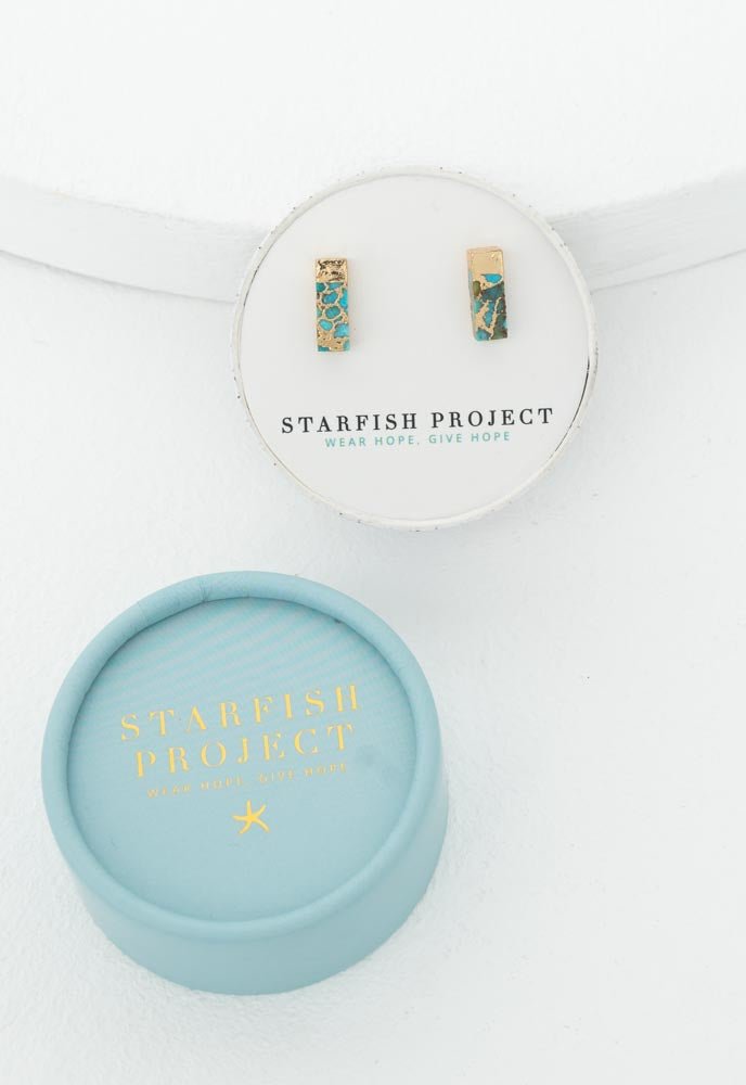 JewelryBrayden Turquoise StudsStarfish Project