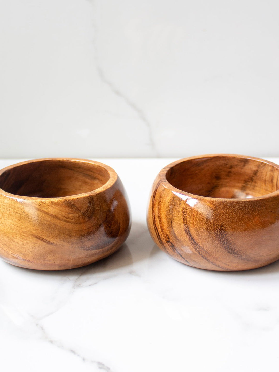 Table and DiningBulgy Flat Bowl Set Of Two BrownByora Homes