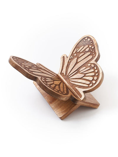 Stationery and OfficeButterfly Open Book Stand Holder - Handcrafted WoodMatr Boomie