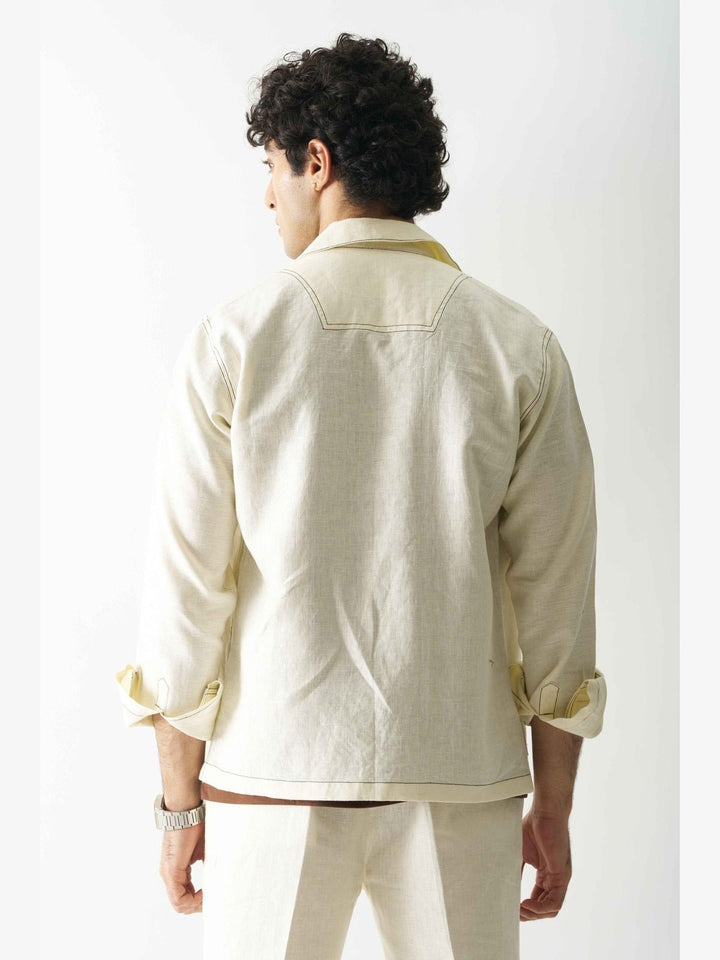 JacketsCaramel Cascade Linen JacketCultura StudioFlourish Planet