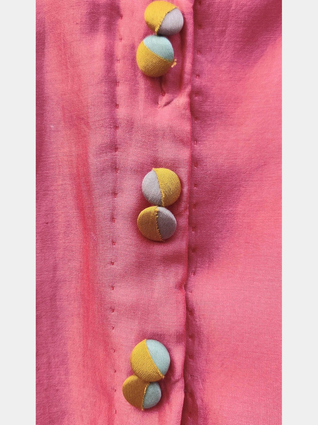 BlousesChanderi Baby Pink Crop TopBihartFlourish Planet