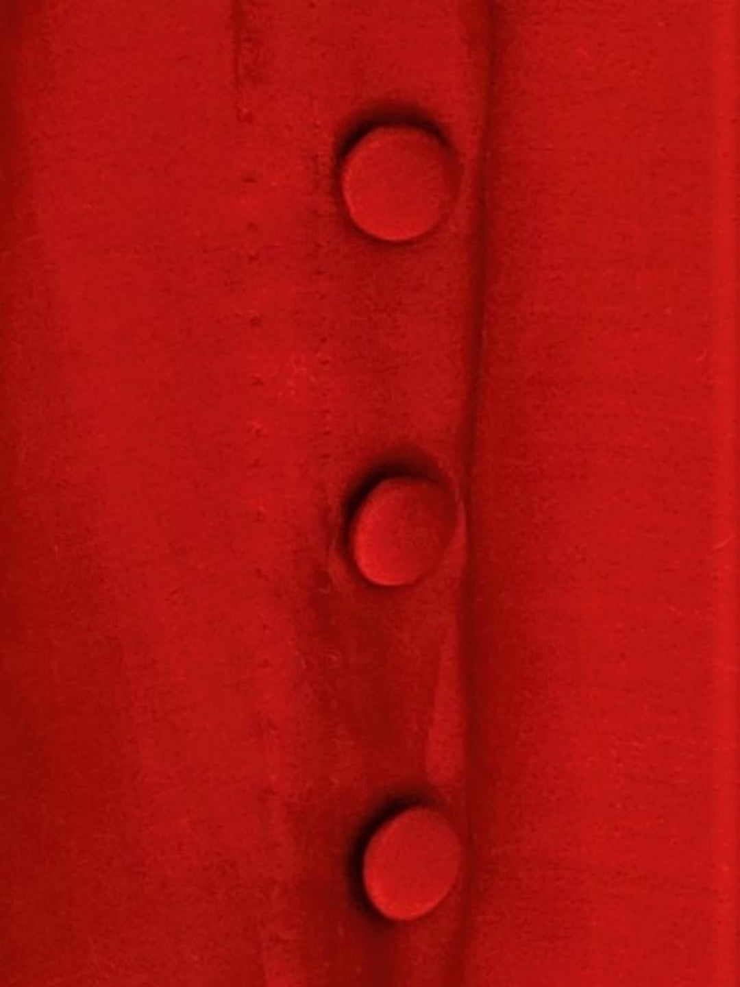 BlousesChanderi Scarlet Red Crop Top With Sujani Work On Neck LineBihartFlourish Planet