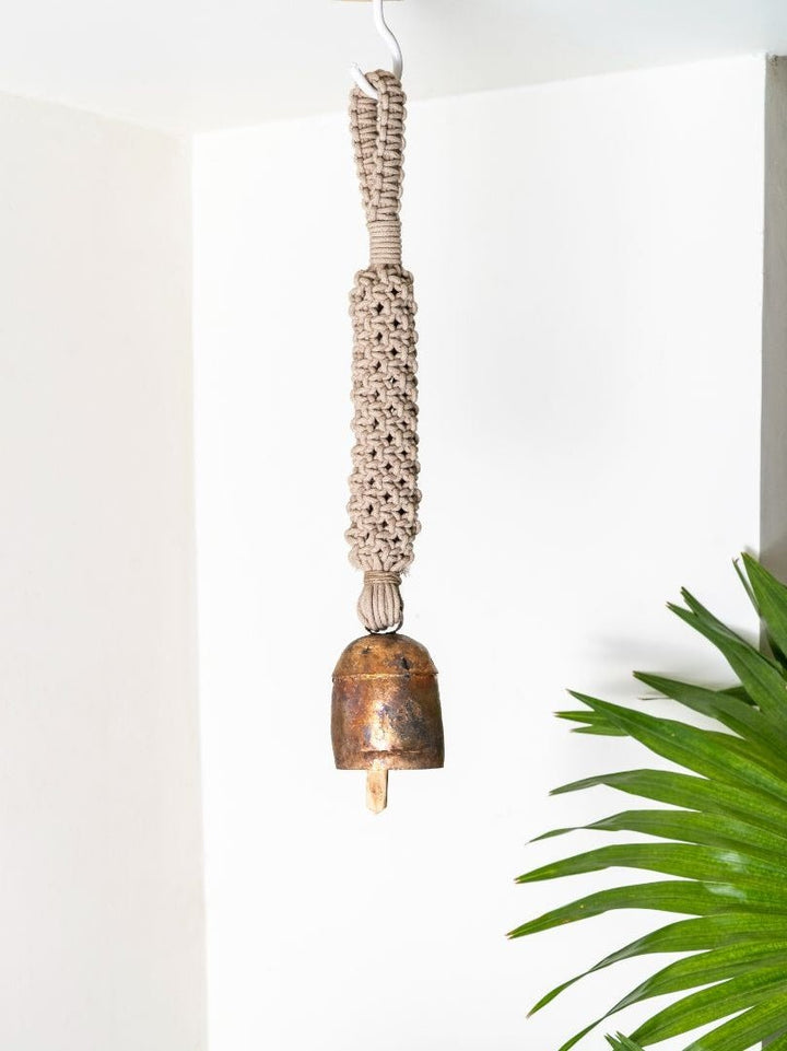 Home DecorClassic Hand - Knotted Wind Chime with Metal Bell (Single pc)One 'O' Eight KnotsFlourish Planet