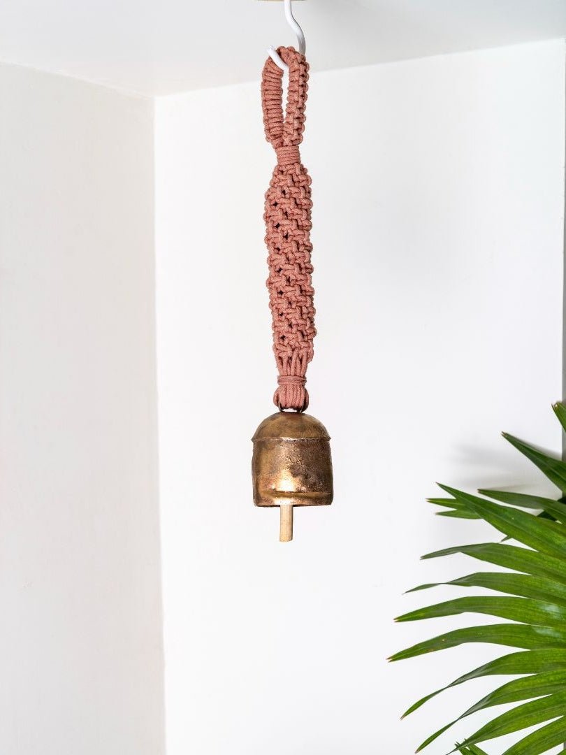 Home DecorClassic Hand - Knotted Wind Chime with Metal Bell (Single pc)One 'O' Eight KnotsFlourish Planet