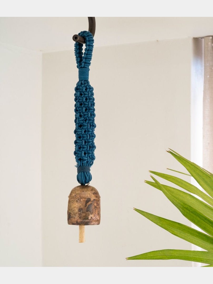 Home DecorClassic Hand - Knotted Wind Chime with Metal Bell (Single pc)One 'O' Eight KnotsFlourish Planet