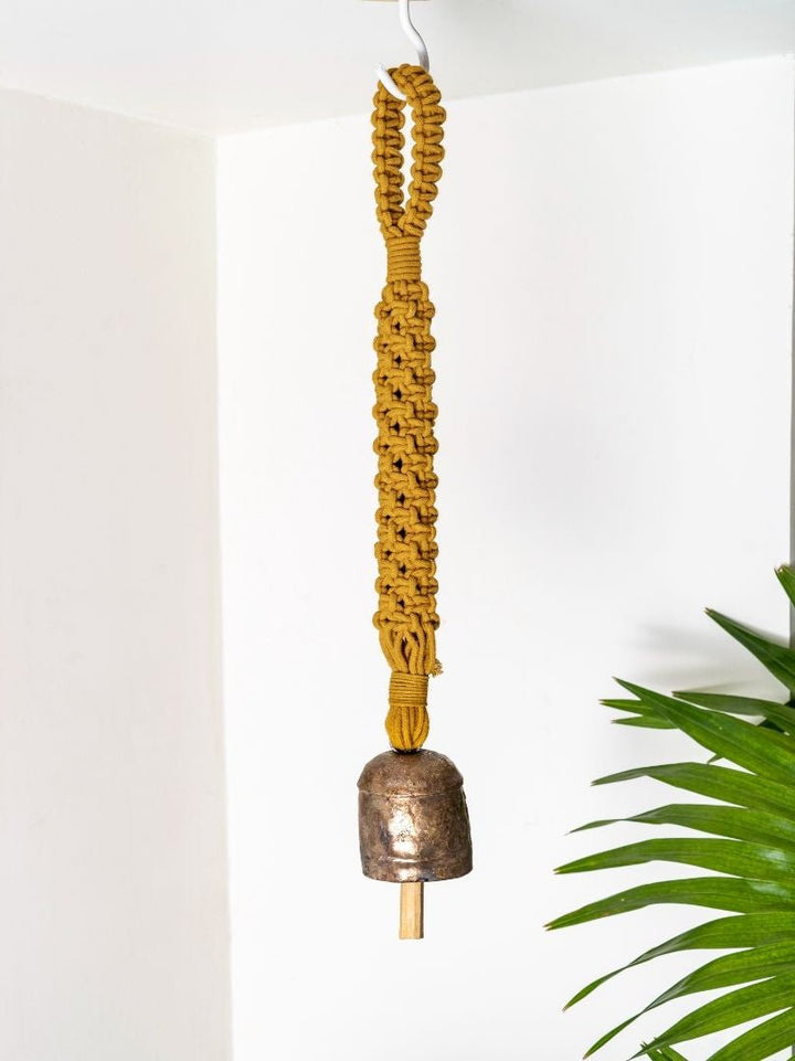 Home DecorClassic Hand - Knotted Wind Chime with Metal Bell (Single pc)One 'O' Eight KnotsFlourish Planet