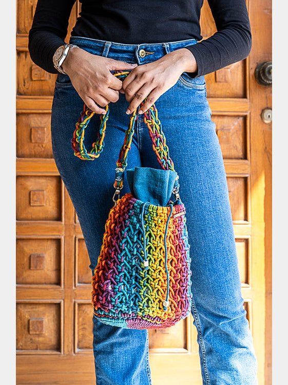 BagsCosmos Blended Hand - Knotted Bucket BagOne 'O' Eight KnotsFlourish Planet