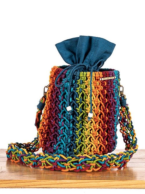 BagsCosmos Blended Hand - Knotted Bucket BagOne 'O' Eight KnotsFlourish Planet