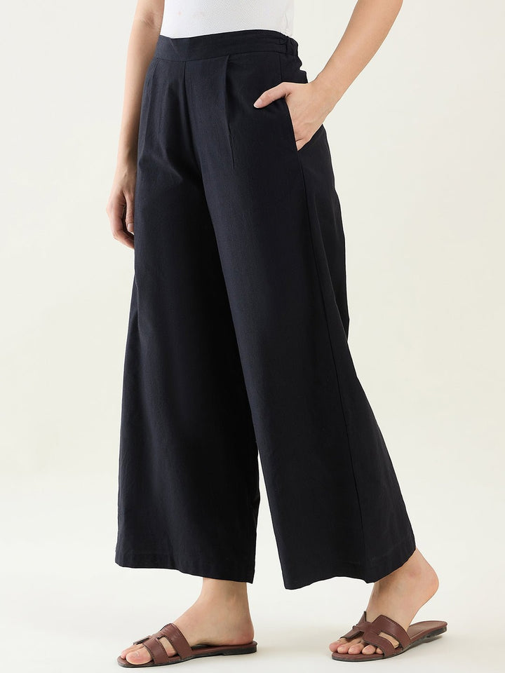 Pants & ShortsCotton Wide Leg PantsArras